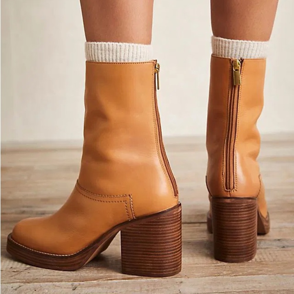 Free People Portwood Leather Boots